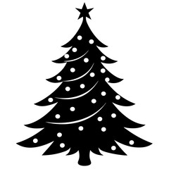 Obraz premium christmas tree vector