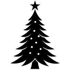 Obraz premium christmas tree vector