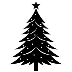 Fototapeta premium christmas tree vector