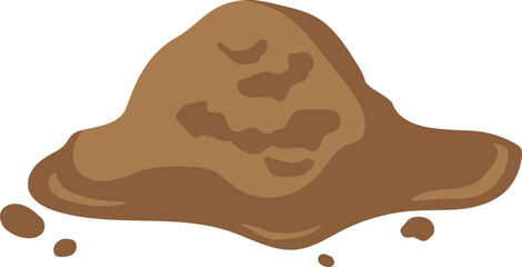 廃棄物の汚泥、土