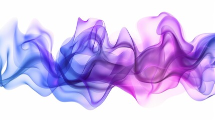 Fototapeta premium Vector fluid isolated abstract geometric purple and blue gradient shapes for modern website and graphic design on the white background
