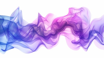 Vector fluid isolated abstract geometric purple and blue gradient shapes for modern website and graphic design on the white background