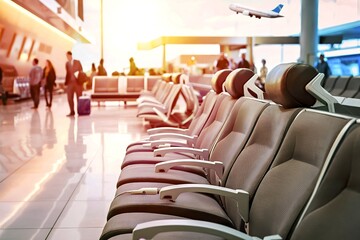 airport waiting seat