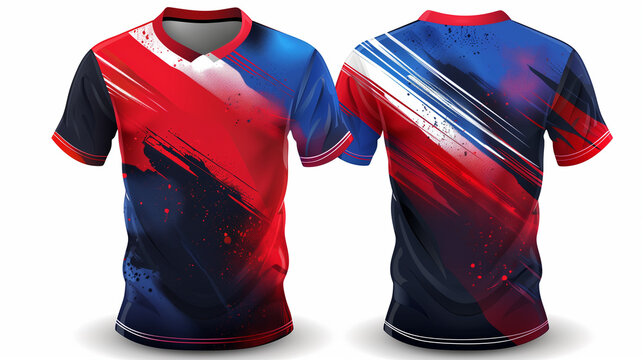 E Sport Jersey Design template for gaming squad. E-sport Jersey E-Sport T-Shirts Uniform for your Team - Gaming Squad. abstract colorful jersey sport design template. colorful jersey for football