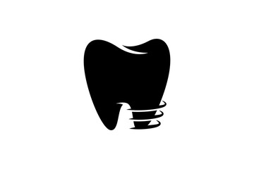 Dental icon, dentist icon. Dental logo icon design vector.