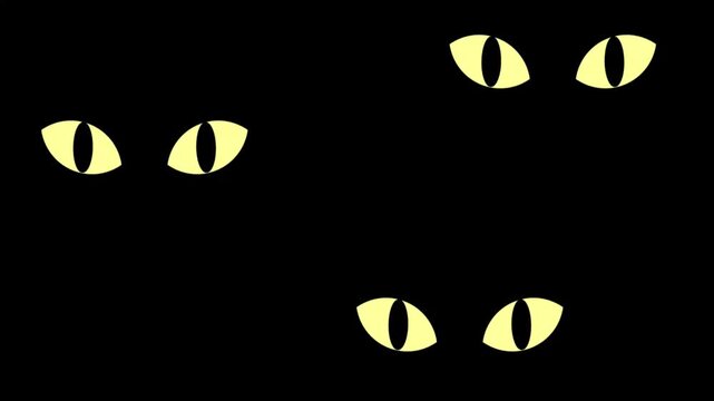 増える視線　アニメーション