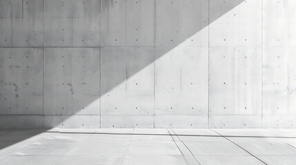 Obraz premium White concrete wall as background