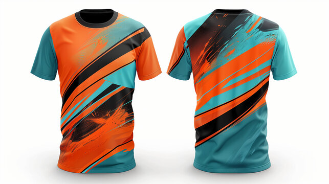 sport jersey t-shirt design sublimation print