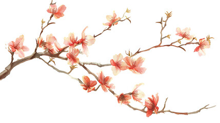 Tree branch flower Photo Overlays, Summer spring painted frame s, Photo art, png
