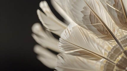 Close-up of badminton shuttle cock. 