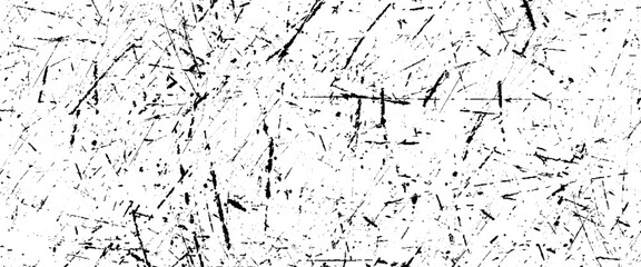 Vector grunge texture black and white vintage texture dust overlay distress and scratches and cracks.