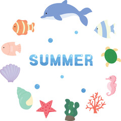 marine life in the ocean