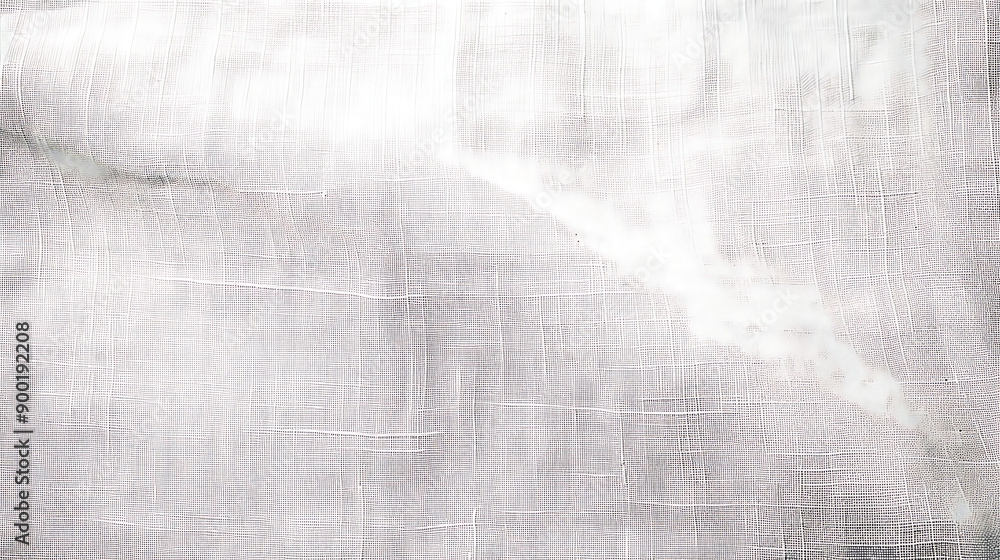 Poster Canvas background / White canvas texture background.
