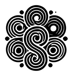 Abstract Spiral Pattern
