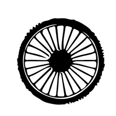 wheel silhouette