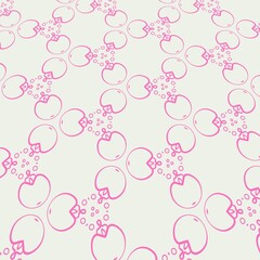 Seamless pattern background with pink