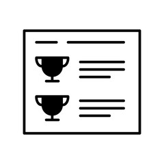 personal achievement board