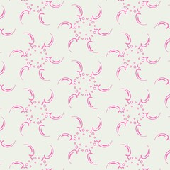 Seamless pattern background with pink