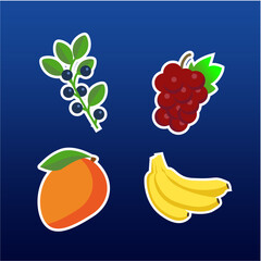 simple vectors fruit assets.eps