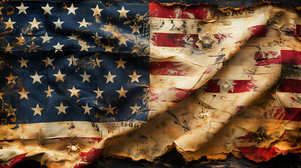 American flag for Memorial Day, 4th of July, Labour Day