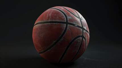 Fototapeta premium Basketball Isolated