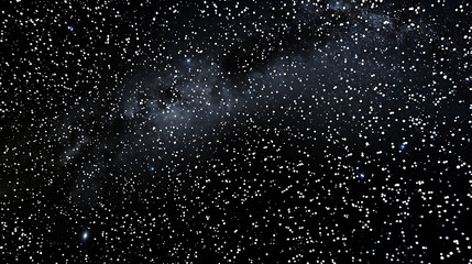 Obraz premium Night sky with stars sparkling on black background