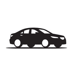Fototapeta premium Car Silhouette design, car vector.