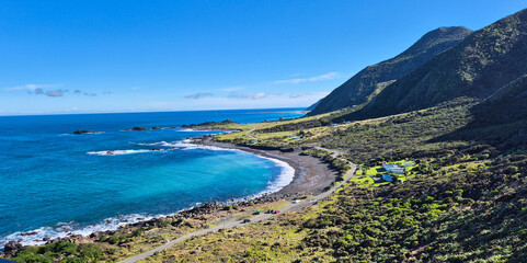 Cape Palliser New Zealand view 