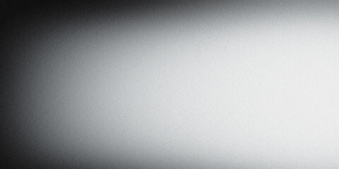 Black vignette fading into a white grainy texture