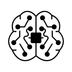 ai brain with seo elements