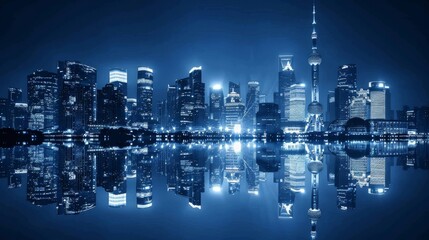 corporate skyline wallpaper 
