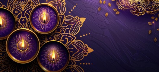 Diwali the festival of light illustration happy diwali