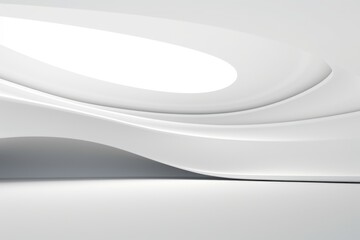 Free abstract white background minimal futuristic architectural space wallpaper