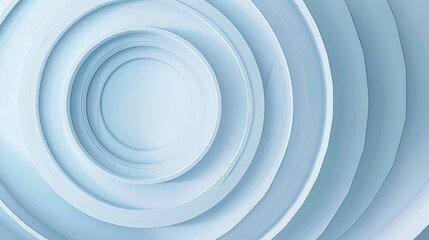 Fototapeta premium The image is a series of circles in various sizes, all of which are white