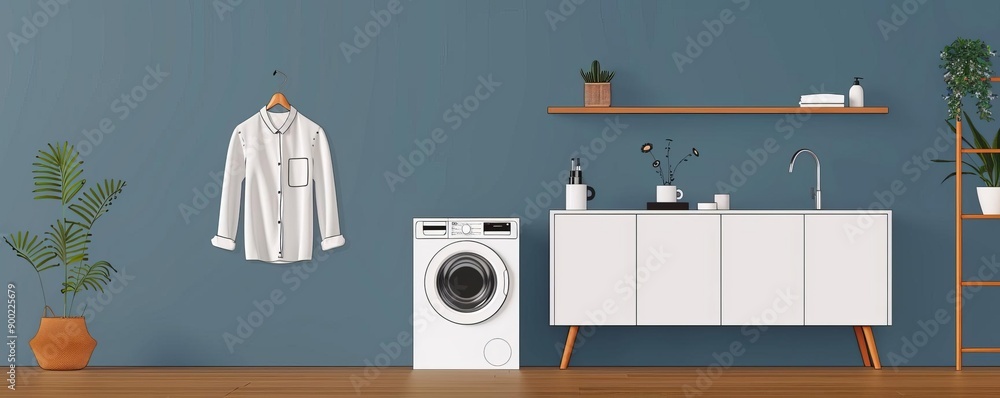Poster simple outline of equipment with clean lines and minimal details, front view, emphasizing straightfo