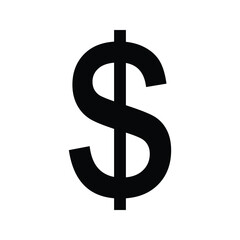 dollar icon money balance sign symbol vector