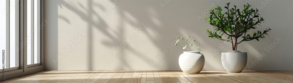 Poster minimalist layout with a clean background, front view, highlighting simplicity, advanced tone, monoc