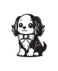 Cute cartoon puppy vector art,graphics Cute cartoon puppys icons set,vintage illustration Cute cartoon puppy clipart,vector Cute cartoon puppys flat style artwork design