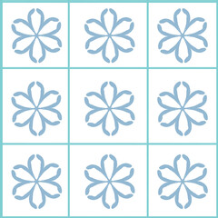 Seamless pattern design floral 