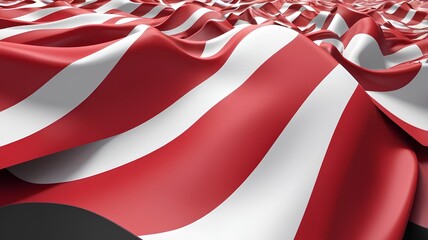 Fototapeta premium red and white stripes