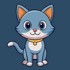 Obraz premium Cat Art Design and Cats Background