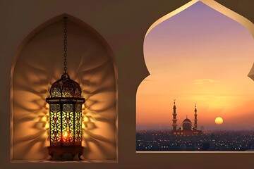 Ramadan Kareem, greeting background