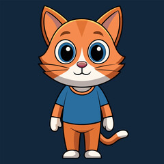 Obraz premium Cat Art Design and Cats Background