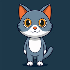 Obraz premium Cat Art Design and Cats Background