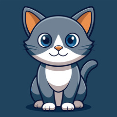 Obraz premium Cat Art Design and Cats Background