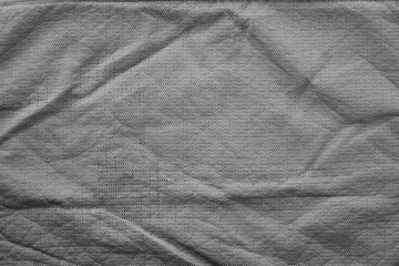 Processed image of fluffy gray doormat from bathroom in grey color