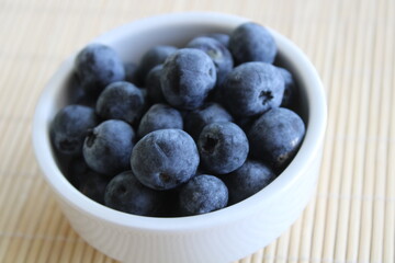 blueberries in a bowl