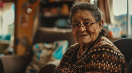 Obraz premium senior