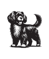 Cute cartoon puppy vector art,graphics Cute cartoon puppys icons set,vintage illustration Cute cartoon puppy clipart,vector Cute cartoon puppys flat style artwork design