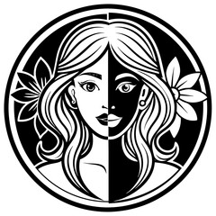 Beauty parlour, Skincare, Hair Salon, Spa, cosmetic  Vector